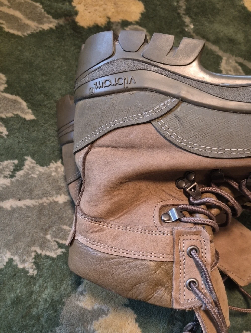 Belleville brown leather